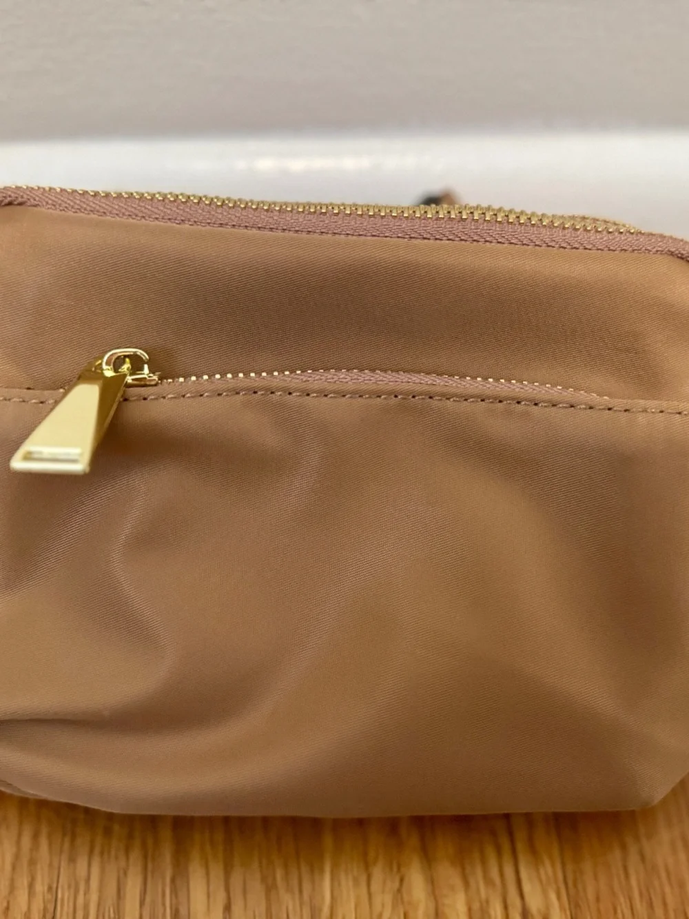 ZORFIN Fanny Packs for Women Crossbody Fanny Pack Belt Bag Adjustable Camel